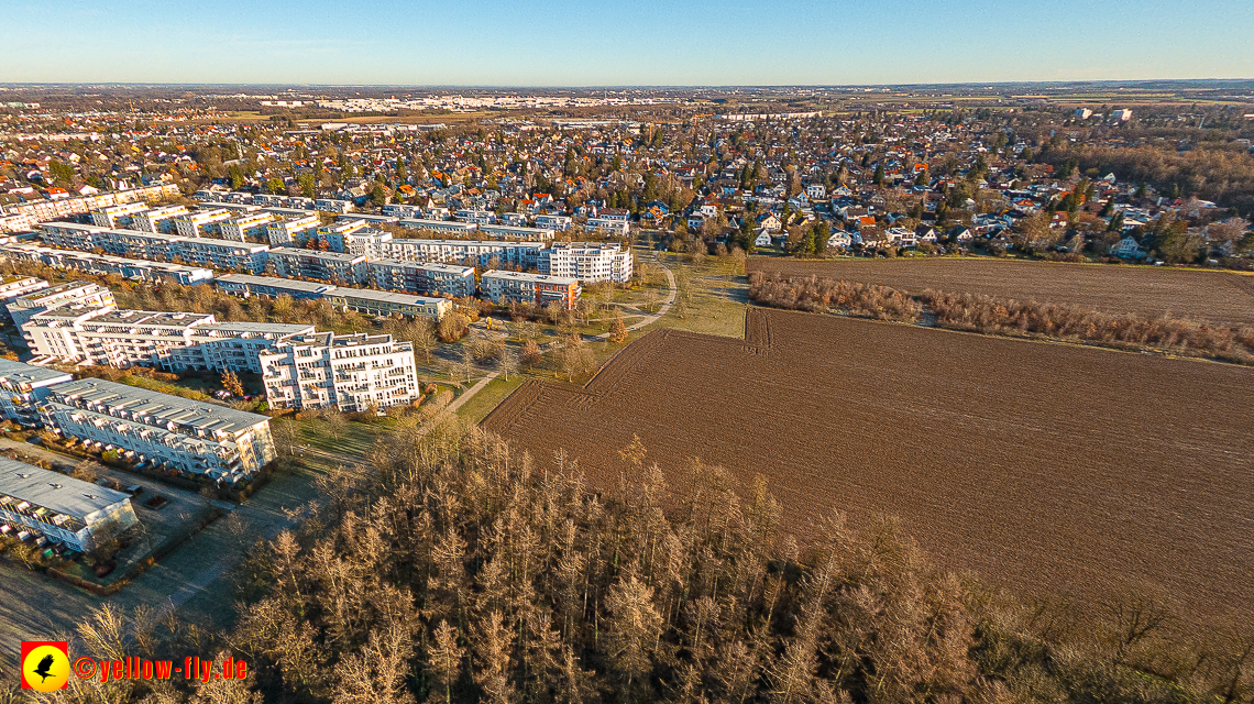 16.01.2023 - Luftbilder vom Marx-Zentrum und Gartenstadt Trudering